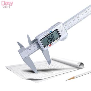 Digital Electronic Caliper Ruler Caliper Micrometer Vernier Silver 0 ~150mm/0~6 inches 0.1mm/0.01inch LCD Duable