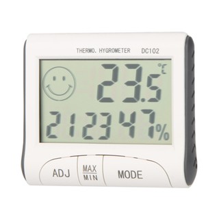 เครื่องวัดความชื้น เครื่องวัดอุณหภูมิ DC102 LCD Screen Digital Hygro Thermometer