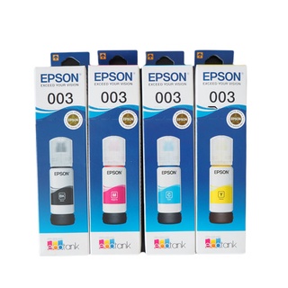 หมึกแท้ Ink Epson 003BK, 003C, 003M, 003Y for L3110, L3150, L5190 (T00V100, T00V200, T00V300, T00V400)