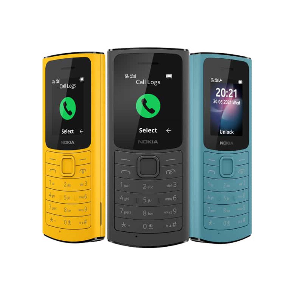 nokia-110-4g-2021-2023-มือถือปุ่มกด-2-ซิม-ประกันศูนย์ไทย-1-ปี