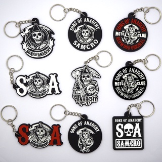 สินค้า พวงกุญแจยาง Son Of Anarchy ซัน ออฟ อนาชี่ (อัพเดทลายใหม่ 9แบบ)