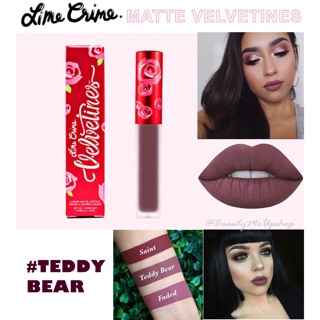 💋 Lime Crime Velvetines Matte Lipstick ##Teddy Bear 💋