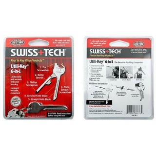 ภาพหน้าปกสินค้าSwiss Tech พวงกุญแจเครื่องมืออเนกประสงค์ Utili-Key 6 in 1 ที่เกี่ยวข้อง