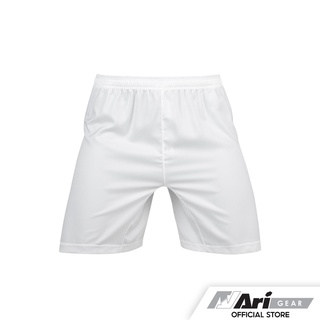 ARI VICTORY TEAMWEAR SHORTS - WHITE/WHITE/WHITE กางเกงฟุตบอล อาริ วิคตอรี่ สีขาว