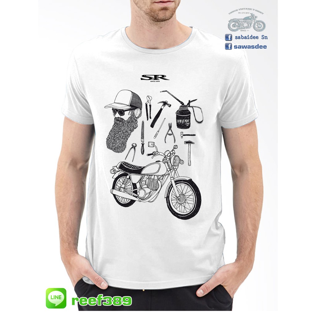 เสื้อยามาฮ่าyamaha-sr400