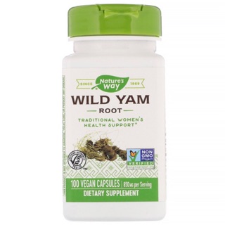 ฉลากใหม่ มันเทศป่า, Wild Yam (root)	425 มก.100หรือ180capsules