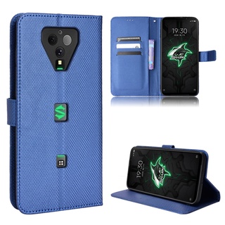 Xiaomi Black Shark 3 Pro เคส เคสฝาพับ PU Leather Wallet Case Stand Holder Flip Xiaomi Black Shark 3 Pro เคส