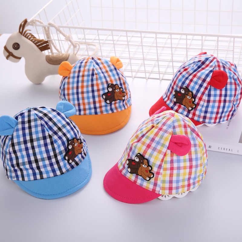 ภาพสินค้าพร้อมส่ง   หมวกเด็กอ่อน หมวกเด็กเล็กน่ารักๆ สำหรับเด็ก 0-6 เดือน M1 จากร้าน luckybaby_hua บน Shopee ภาพที่ 3