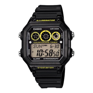 🎁CASIO STANDARD AE-1300WH-1A ของแท้ 100% พร้อมส่ง ประกัน1ปี