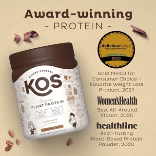 โปรตีนจากพืชอินทรีย์ KOS, Organic Plant Protein