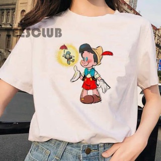 เสื้อยืด ลายพินอคอิโอ pinocchio