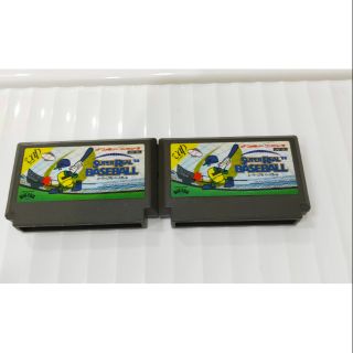 ตลับเกมส์ Super real Baseball Famicom (มือสองของแท้ญี่ปุ่น)