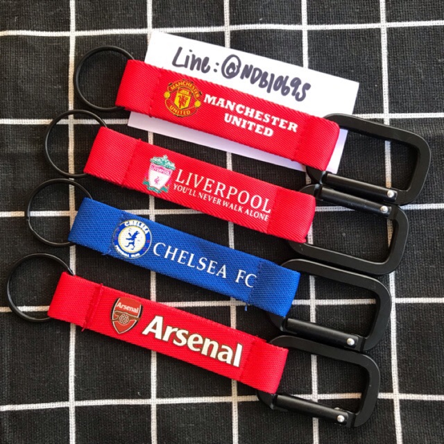 พวงกุญแจ-keychain-arsenal-liverpool-man-u-chelsea-fc-พวงกุญแจห้อยกางเกง-1-เส้น-key-chain-key-ring