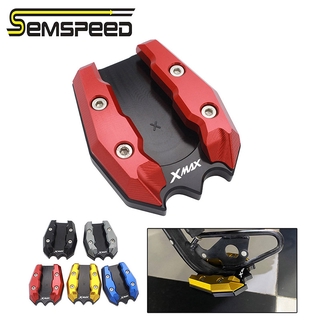 Semspeed Xmax แผ่นขาตั้งสําหรับรถจักรยานยนต์ Yamaha Xmax300 400 250 125 2017-2019 2020