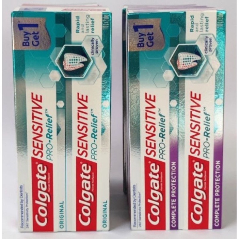 ยาสีฟัน-colgate-คอลเกต-2-หลอด-แพ็คคู่-เซนซิทีฟ-โปรรีลีฟ-ออริจินัล-110-กรัม-x-2-sensitive-pro-relief-original-คอลเกต