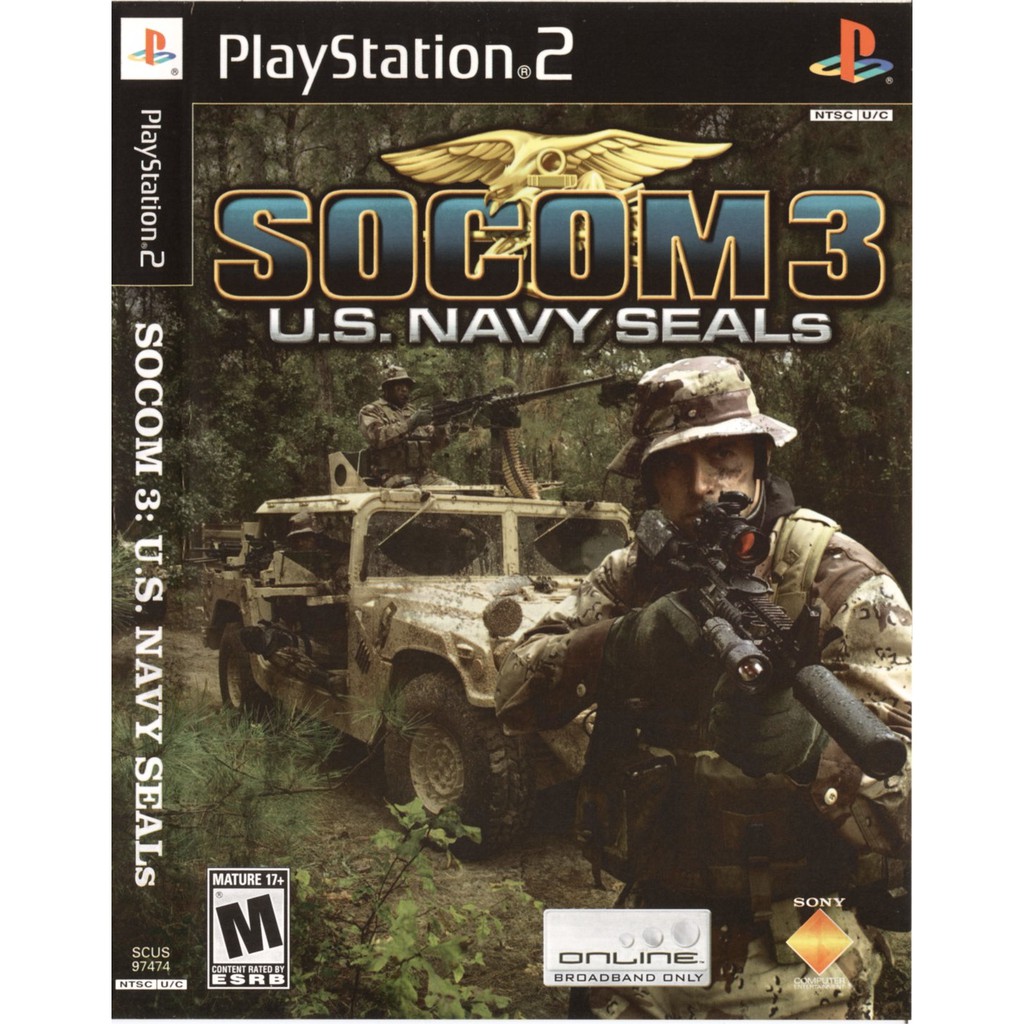 SOCOM Navy Seals Sony Playstation PS2 Editorial Use Only