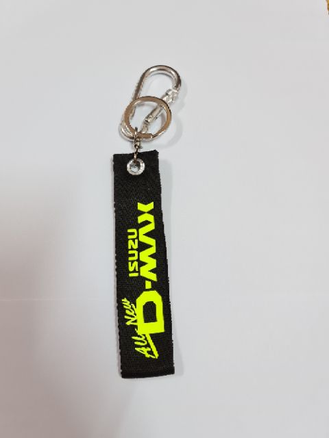 พวงกุญแจผ้าสำหรับรถ-dmax