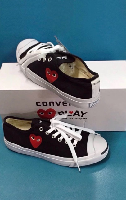 converse-jack-play-สีดำ-ราคา-1-250-ฟรีกล่อง