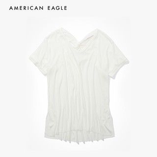 American Eagle V-Neck Tunic T-Shirt เสื้อ ทูนิค คอวี ผู้หญิง (EWTS 037-7244-140)
