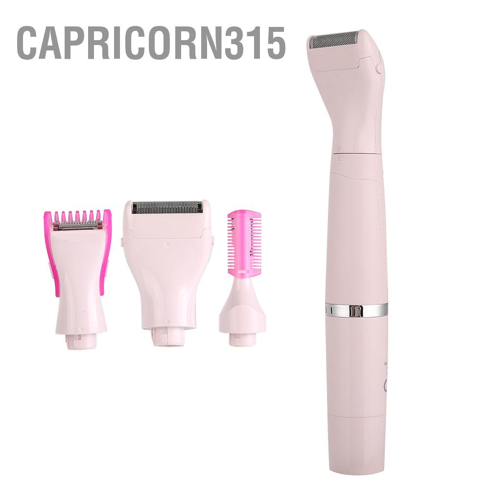 capricorn315-4in1-เครื่องโกนหนวดไฟฟ้า-แบบชาร์จ-usb-สําหรับผู้หญิง