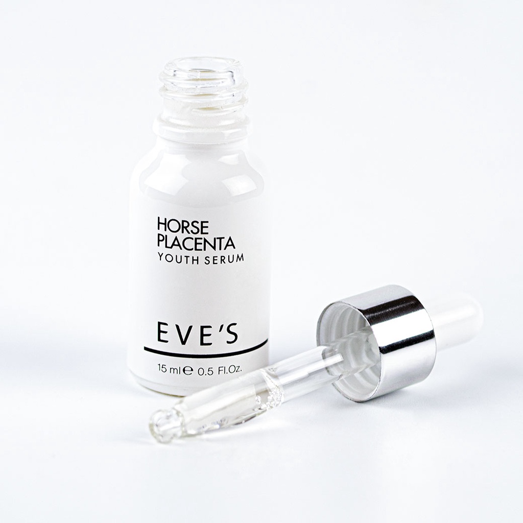 eves-horse-placenta-youth-serum-เซรั่มรกม้า-ลดรอยสิว-ฝ้า-กระ-จุดด่างดำ-ผิวหน้าขาว-กระจ่างใส-ริ้วรอยตื้นขึ้น