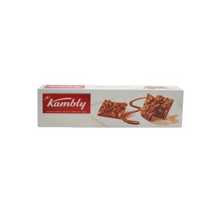 Kambly Chocolait Carre Aux Amandes Biscuits 80g. แคมบลีย์ ช็อกโกแลต กาเชโออามองส์ 80กรัม.