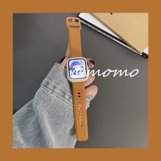 ภาพหน้าปกสินค้าสายนาฬิกาข้อมือยางซิลิโคน สําหรับ Apple Watch iWatch Ultra Series 8 7 6 5 4 3 2 1 SE 41 มม. 45 มม. 44 มม. 38 มม. 42 มม. 40 มม. ที่เกี่ยวข้อง