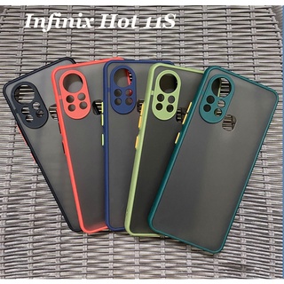 Frosted anti-drop soft shell infinix Hot 11S Hot 10 Play Note 11S หมายเหตุ 11Pro Tecno Spark 6 GO skin-friendly โทรศัพท์กรณี