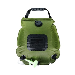 อุปกรณ์อาบน้ำ กระเป๋าอาบน้ำพกพา เดินป่า เข้าป่า ตั้งแคมป์ 20 L (WATER-BAG)