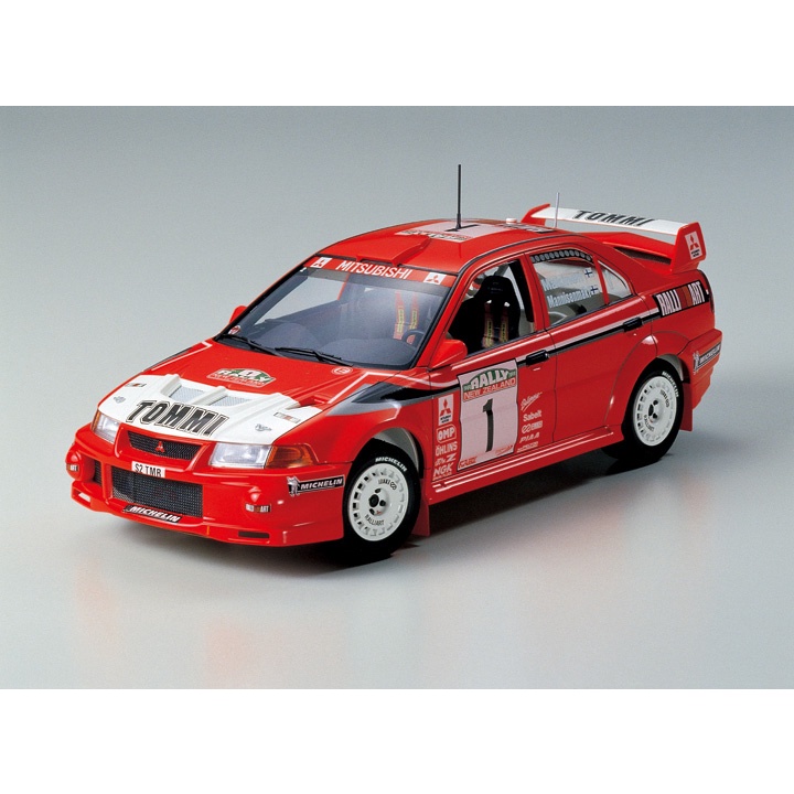 TAMIYA 58713 1:10 RC Mitsubishi Lancer Evo V TT-02 - Voiture téléco
