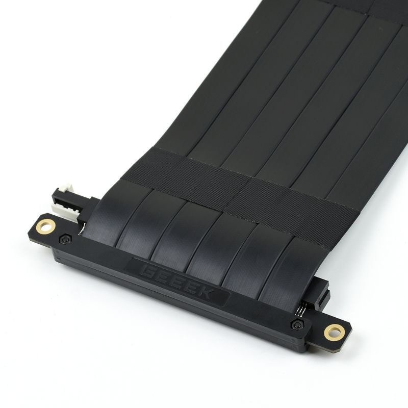 GEEEK Premium PCI Express X16 3.0 Riser Cable 180mm Double Reverse ...