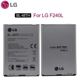 แบตเตอรี่ LG Original โทรศัพท์แบตเตอรี่ BL-48TH สำหรับ LG E940 E977 F-240K F-240S Optimus G Pro E980 E985 E986 3040mAh