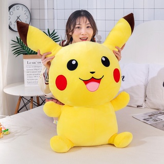 Pikachu; Pokemon หมอนปิกาจู หมอนตุ๊กตาสุดนุ่ม หมอนตุ๊กตา ของขวัญวันเกิดเด็กผู้หญิง SH7055