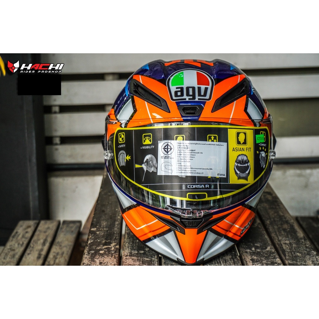 agv corsa miller 2016 Jack Signed Race Used Marc VDS Racing Team MotoGP Helmet Casco Moto AGV Corsa R