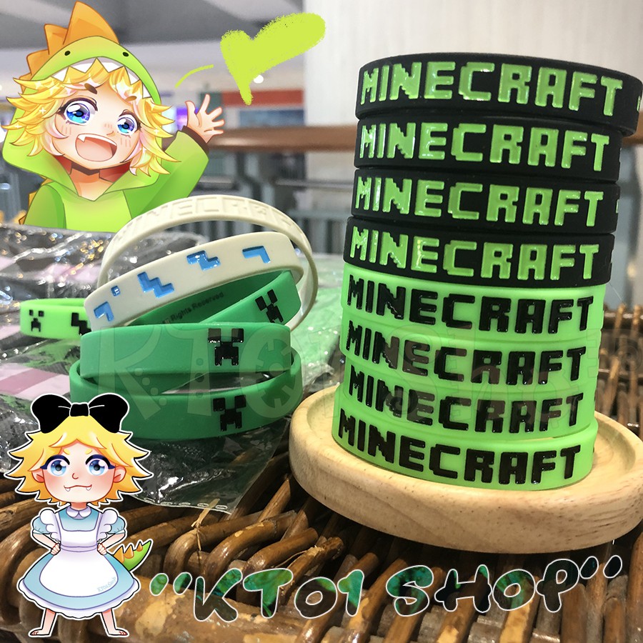 ราคาและรีวิวริสแบนด์ MINECRAFT  ems / kerry / j&t เท่านั้น ลทบของหายบ่อยค่ะ