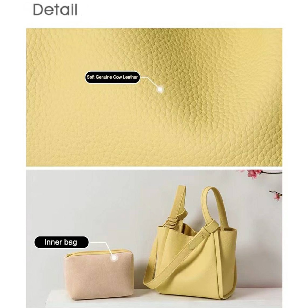 พร้อมส่ง-luxury-bag-for-women-designer-handbag-genuine-leather-2022-yellow