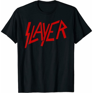 เสื้อยืดสีขาว - การออกแบบที่แปลกใหม่พิมพ์เสื้อยืดสั้นผู้ชาย Tee Slayer Cool คลาสสิกเสื้อยืด