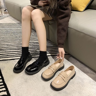 🔥Hot Sale / รองเท้าหนังญี่ปุ่นขนาดเล็ก 2022 ใหม่สังคมผู้ชายยอดนิยม jk กับกระโปรง loafers เวอร์ชั่นเกาหลีรองเท้าเดียว