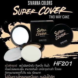 Sivanna hf201แป้งพัฟหน้าเด้ง