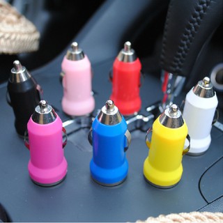 New ที่ชาร์จในรถยนต์ ที่ชาร์จมือถือ Car Charger 2 USB ชาร์ทเร็วกว่า เทคโนโลยี แบบ2ช่องต่อ USB