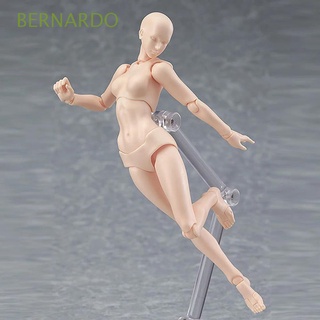 BERNARDO Anime Figure Action Figure Figurine Human Mannequin Drawing Figures Man and Woman For Artists Manga artists Human Postures Comic Action Toy Figure Model/Multicolor