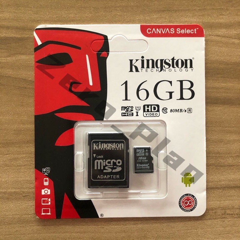 เมมโมรี่การ์ดหน่วยความจำkingston-memory-card-micro-sd-2-4-8-16-32-64-128gb-คิงส์ตัน-เมมโมรี่การ์ด-sd-card