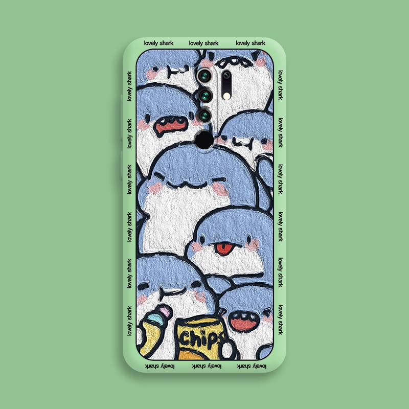 dmy-เคสโทรศัพท์มือถือ-ซิลิโคนนิ่ม-กันกระแทก-ลายฉลามน่ารัก-สําหรับ-redmi-9a-9t-9-10c-10-9c-note-11-pro-10s-9s-8