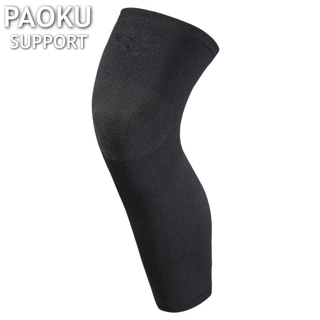 paoku-knee-support-ผ้าสวมซัพพอร์ตหัวเข่าแบบยาว