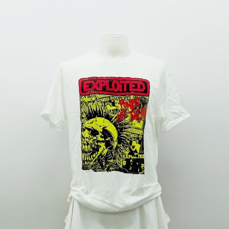 เสื้อวง-the-exploited-สินค้าลิขสิทธิ์แท้100-สามารถปรับแต่งได้