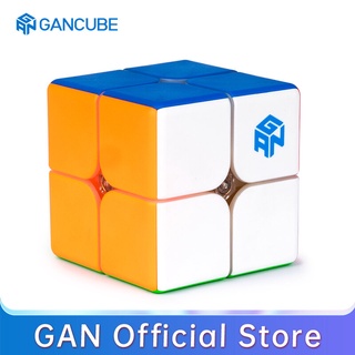 Gan 249 V2, 2x2 Speed Cube Gans Mini Cube Puzzle Toy 2x2x2 Magic Cube 49 มม. (ไม่มีสติกเกอร์)