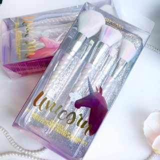 Nee Cara Unicorn Makeup Brush N036 แปรงแต่งหน้า ยูนิคอร์น (10ชิ้น+กระเป๋า) ขนนุ่ม พร้อมใช้งาน