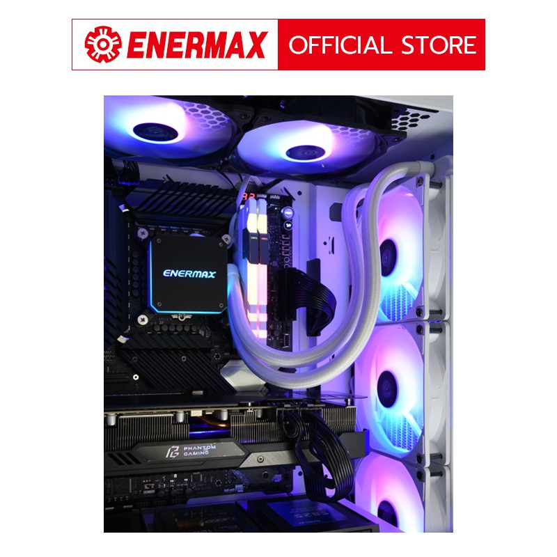 enermax-official-store-enermax-liqmax-iii-360mm-argb-white-ฟรีขา-lga1700-cpu-liquid-cooler-ชุดน้ำความร้อนซีพียู