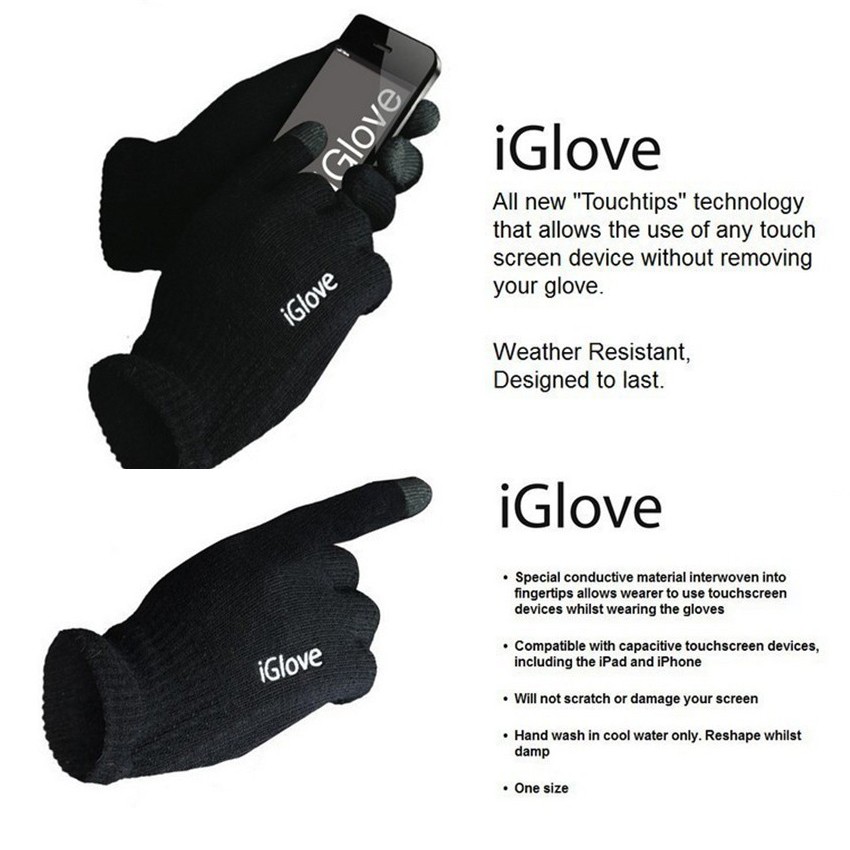 ภาพสินค้าiGlove ถุงมือ ทัชสกรีน กันหนาว touch screen รุ่น : S082 (1คู่) จากร้าน tiparpar บน Shopee ภาพที่ 2