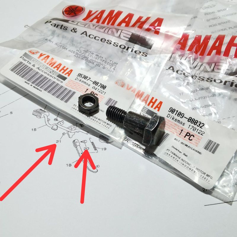 น็อตสลักเกลียวด้านข้าง-rx-king-rxs-rxk-ของแท้-90109-08032-95307-08700
